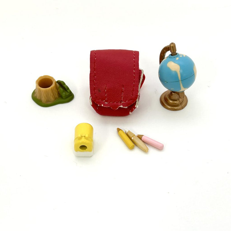 [Used] ACCESSORY SET FOR STUDY DESK Epoch Japan Sylvanian Families