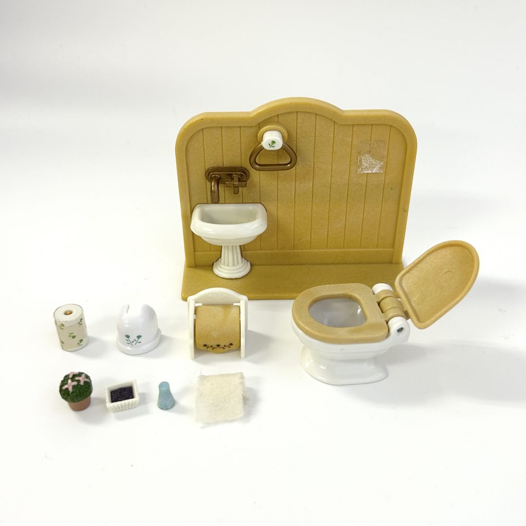 [used] Toilet Set KA-606 Sylvanian Families Calico Critters