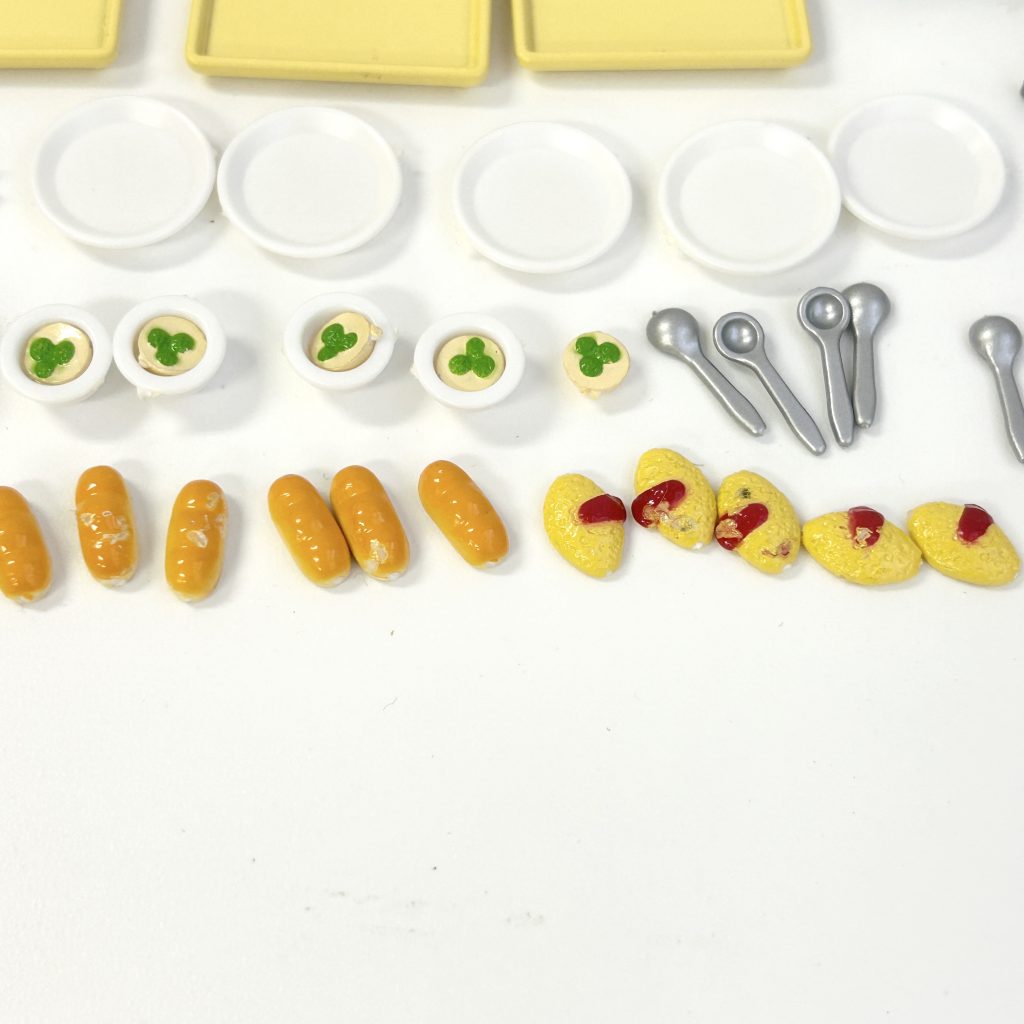 [used] Japanese School Meals Set S-45 Sylvanian Families Calico Critters