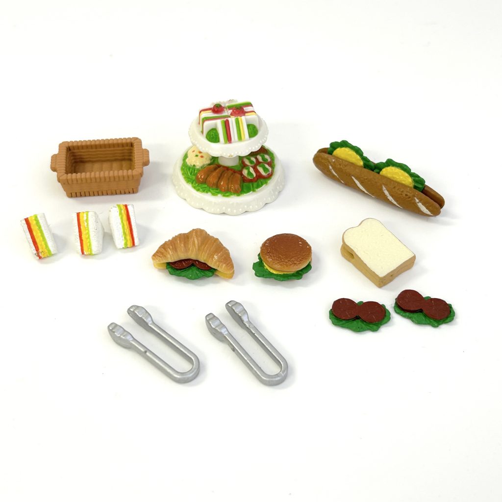 [used] Sandwich Set Sylvanian Families Calico Critters