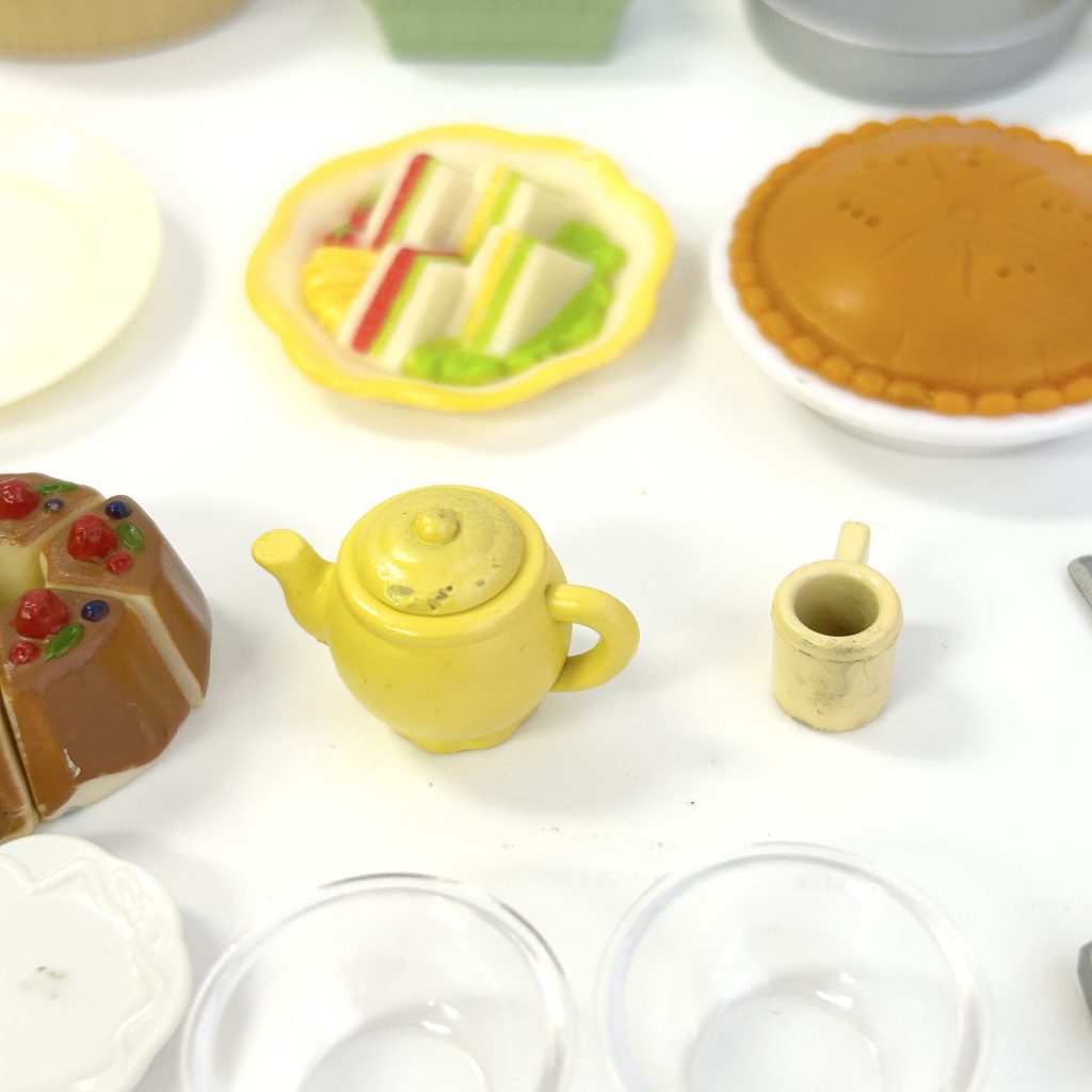 [used] Pie & Cake Set with Frying Pan Sylvanian Families Calico Critters
