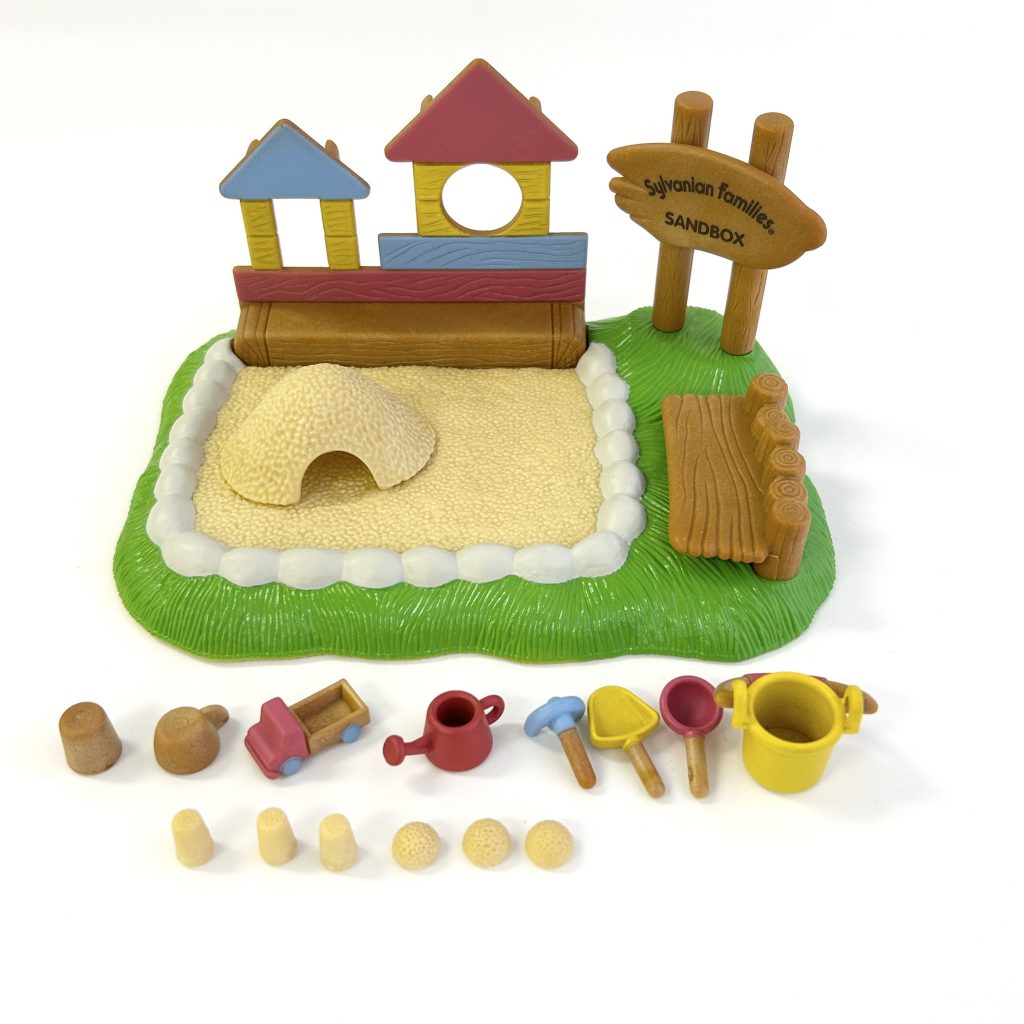 [used] Vintage Sandbox Tools For Baby 1997 KO-33 Sylvanian Families Calico Critters