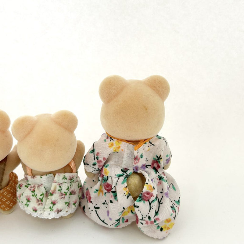 [Used] Dolls BEAR FAMILY Epoch Japan FS-04 Sylvanian Families