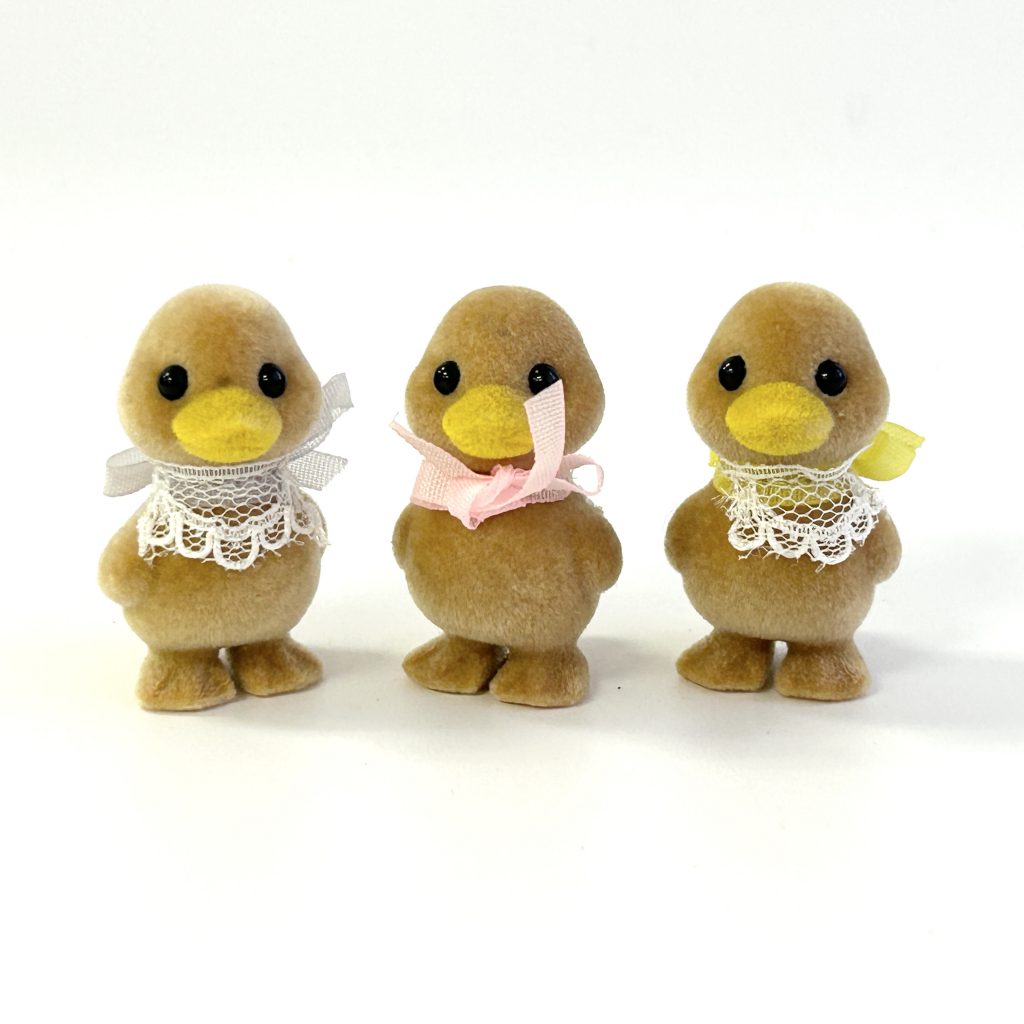 [used] Duck Triplets Sylvanian Families Calico Critters