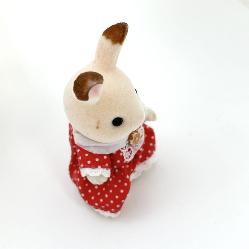 [Used] Sylvanain Families CHOCOLATE RABBIT FAMILY FS-46 Japan Sylvanian Families