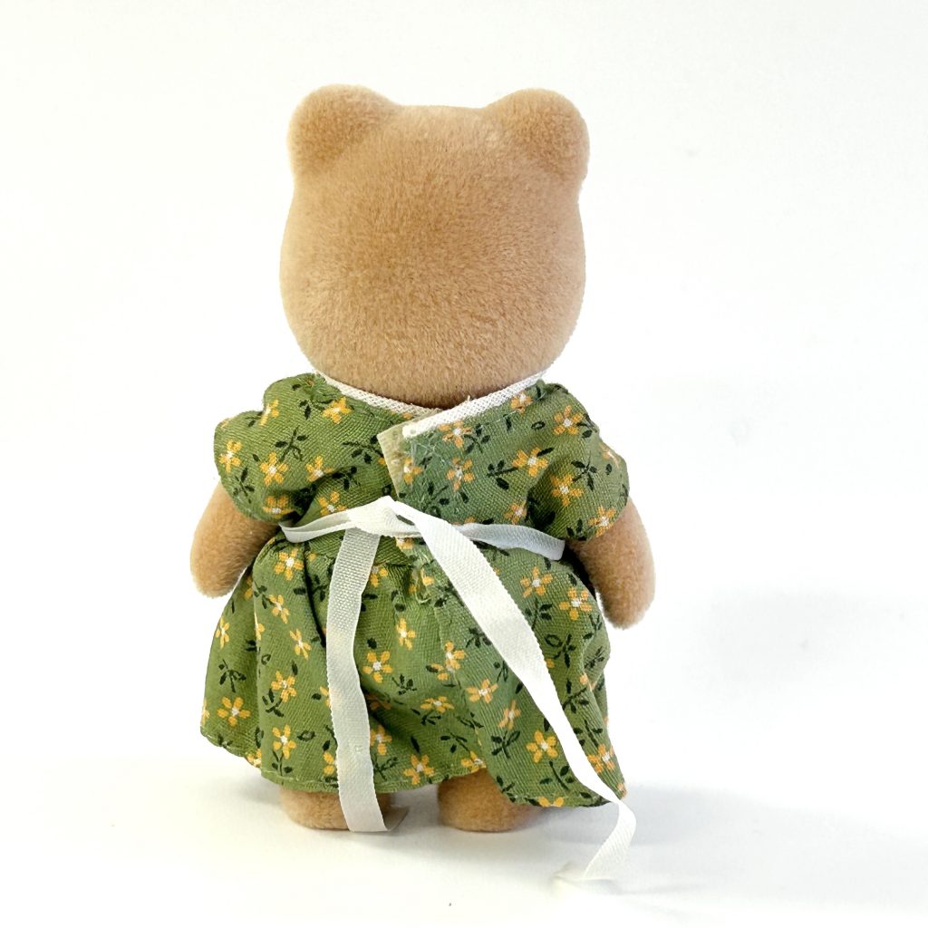 [used] Vintage Teardrop Bear Mother Sylvanian Families Calico Critters