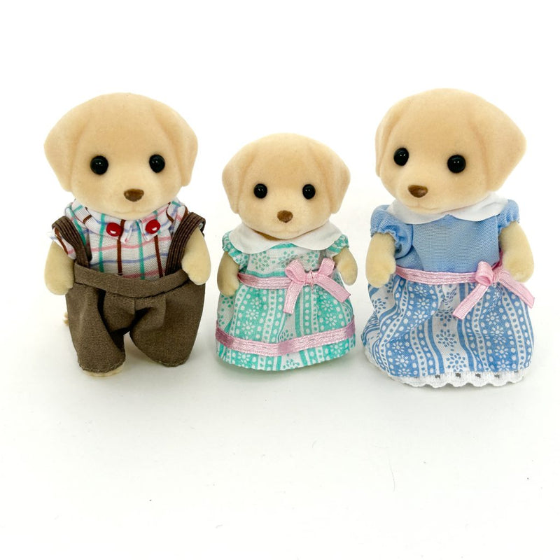 [Used] YELLOW LABRADOR FAMILY 5305 Epoch Sylvanian Families