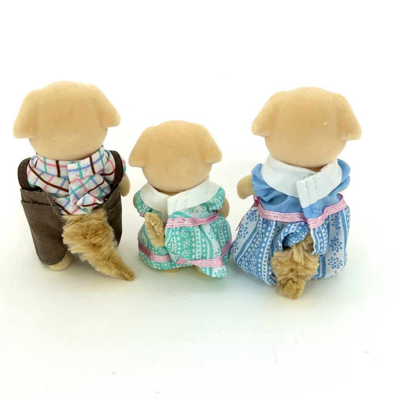 [Used] YELLOW LABRADOR FAMILY 5305 Epoch Sylvanian Families