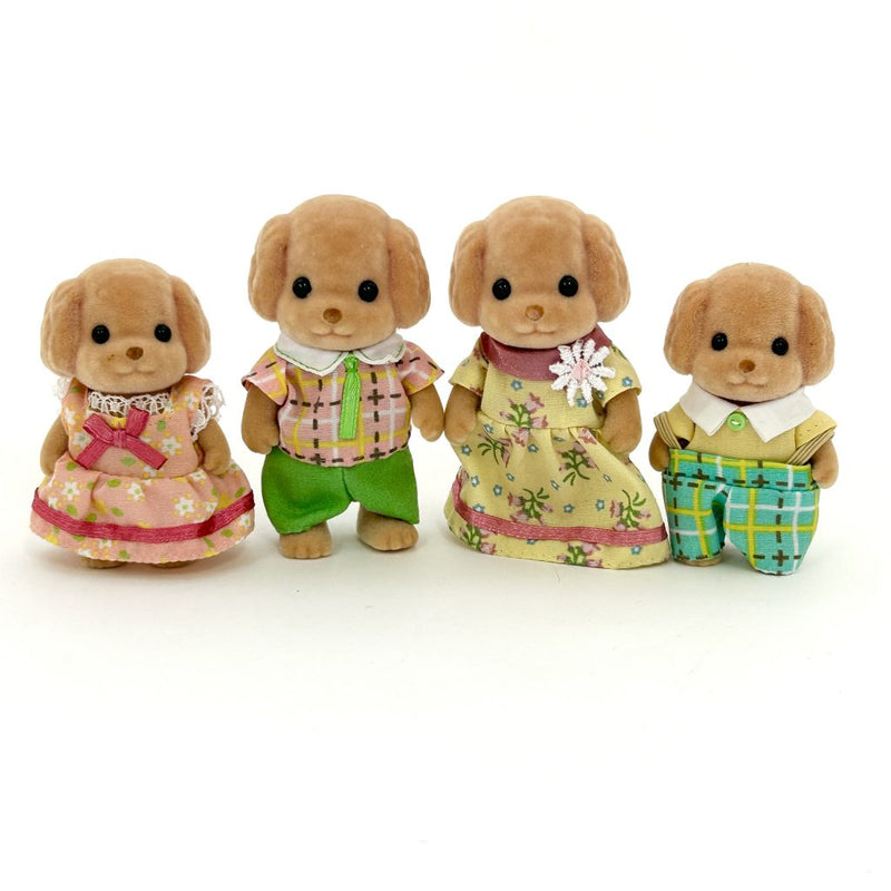 [Used] TOY POODLE FAMILY Epoch Sylvanian Families
