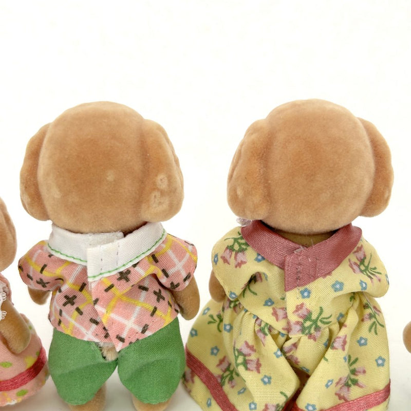 [Used] TOY POODLE FAMILY Epoch Sylvanian Families