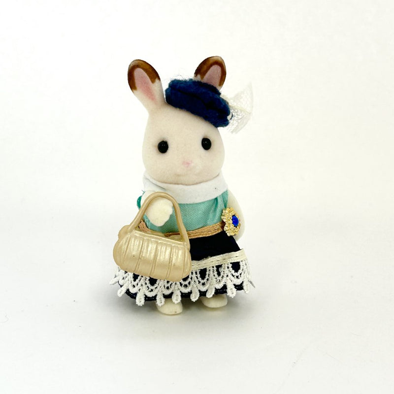 [Used] Town Girl CHOCOLATE RABBIT Town Series 6002 Sylvanian Families