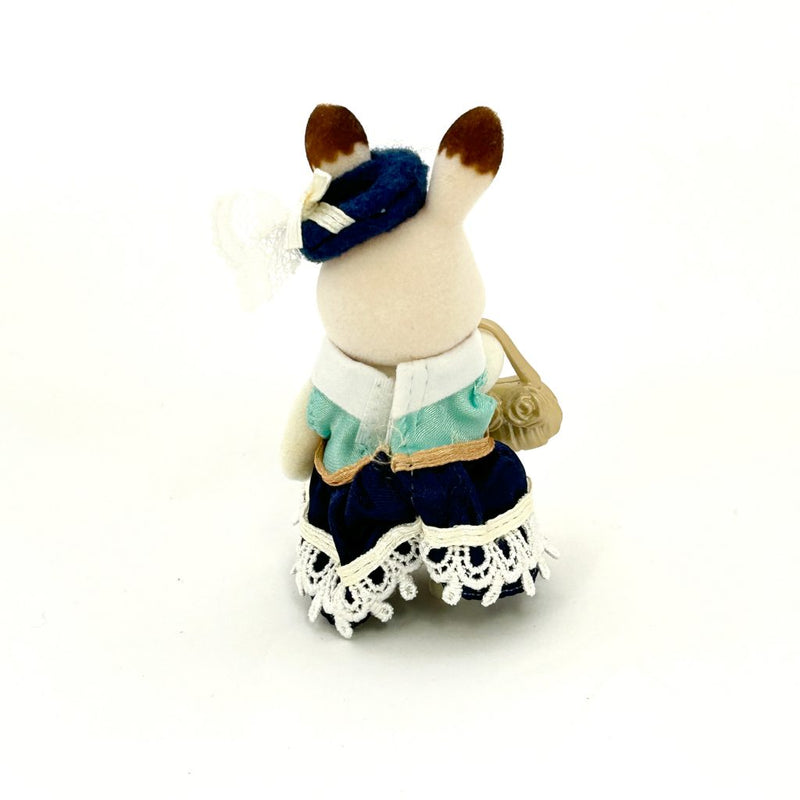 [Used] Town Girl CHOCOLATE RABBIT Town Series 6002 Sylvanian Families