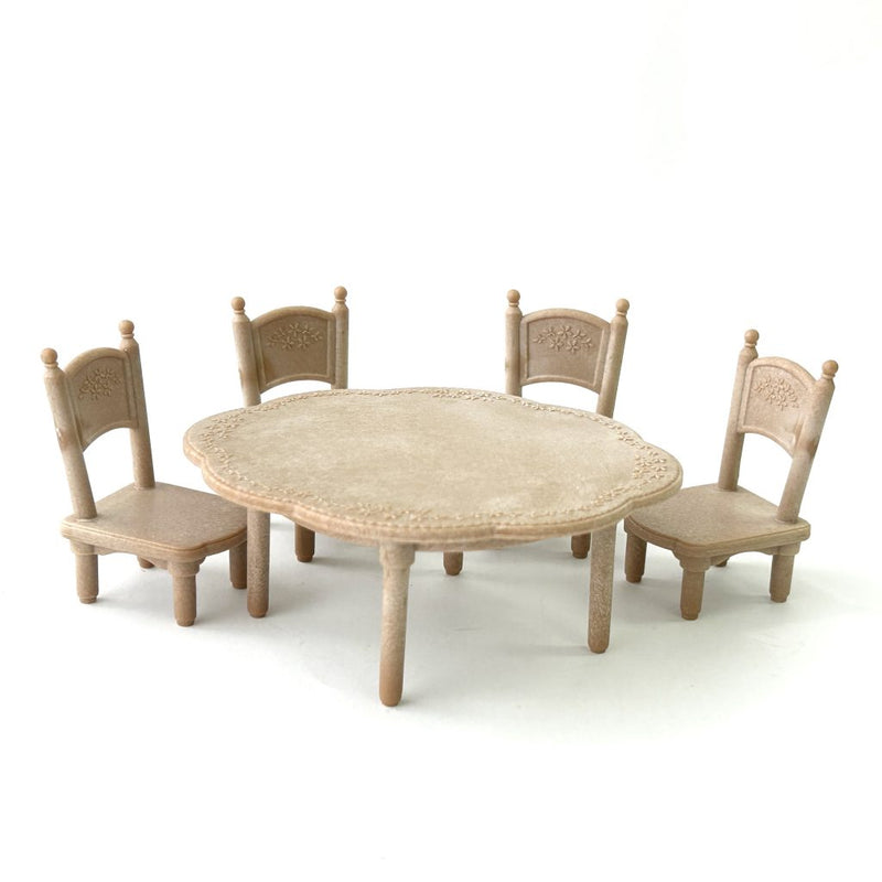 [Used] TABLE CHAIR SET Epoch Japan Sylvanian Families