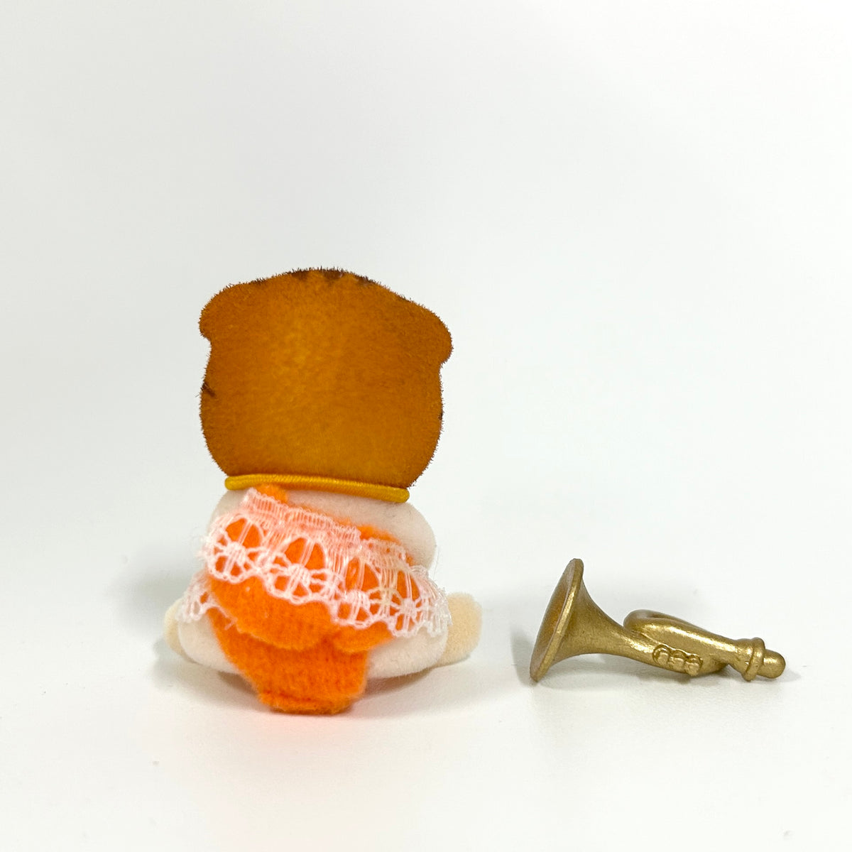 [used] Baby Recital Series 7 Maple Cat Trumpet Sylvanian Families Calico Critters