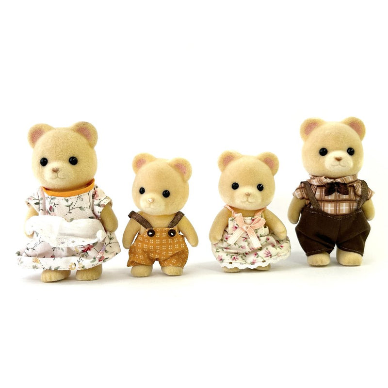 [Used] BEAR FAMILY Epoch Japan Sylvanian Families