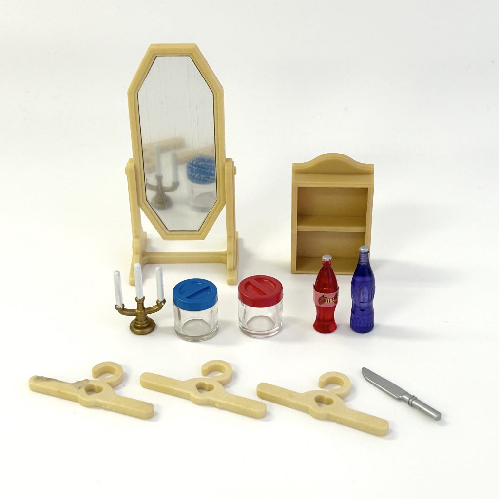[used] Mirror & Hanger Set Sylvanian Families Calico Critters