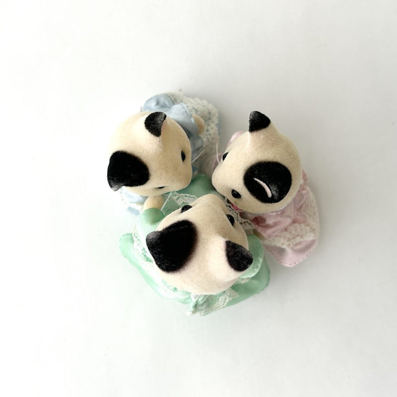[Used] CHARCOAL CAT FAMILY Epoch Japan Sylvanian Families