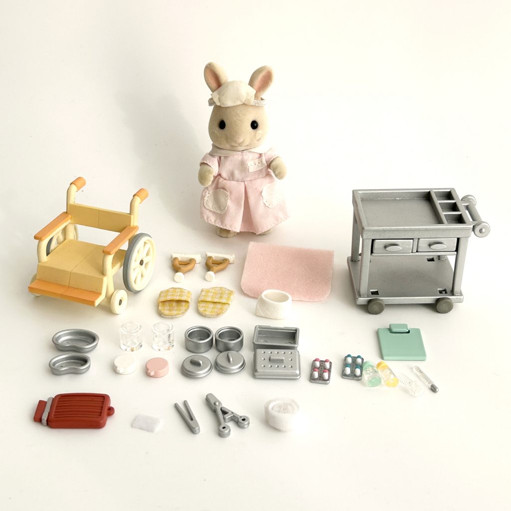 [used] Country Nurse Set 5094 Sylvanian Families Calico Critters