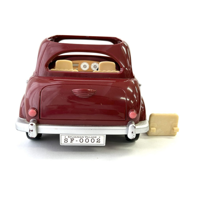 [Used] RED FAMILY CAR V-01 Epoch Sylvanian Families