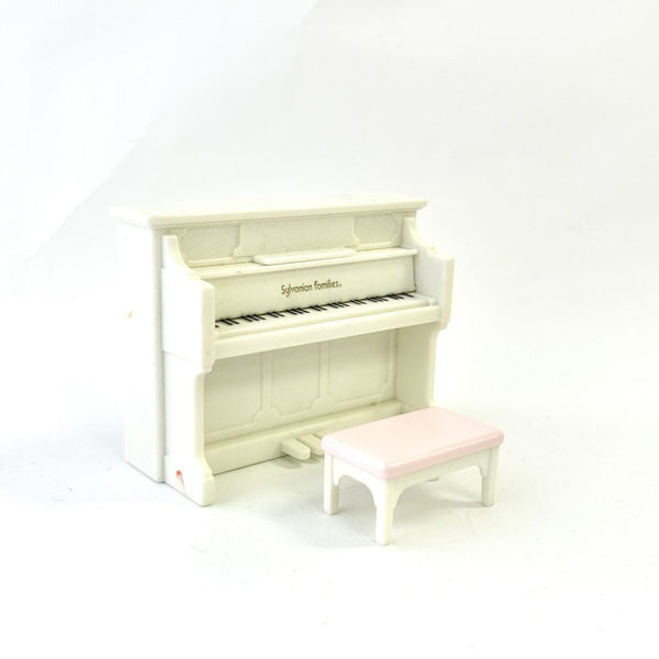 [Used] WHITE PIANO Epoch Japan Sylvanian Families