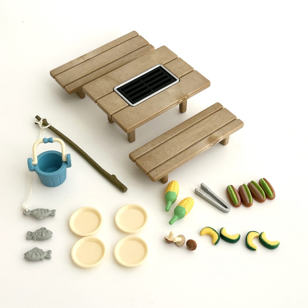 [used] Family Barbeque BBQ Set KA-615 Sylvanian Families Calico Critters