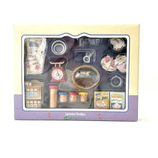 [Used] KITCHENWARE SET KA-65 Japan Epoch 1994 Sylvanian Families