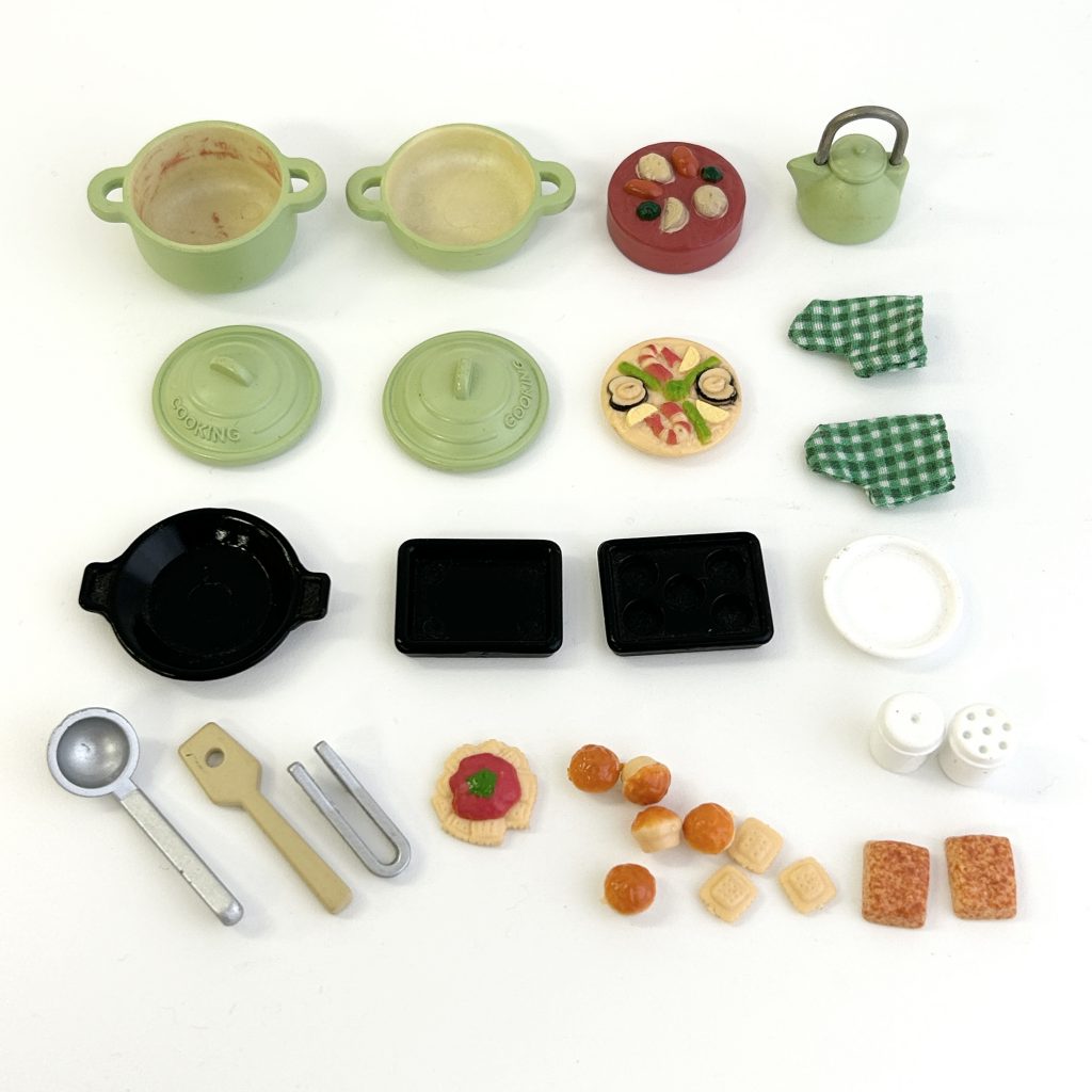 [used] Cooking Set KA-410 Sylvanian Families Calico Critters