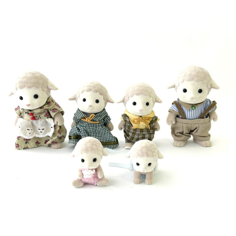 [Used] SHEEP FAMILY Epoch Japan Sylvanian Families