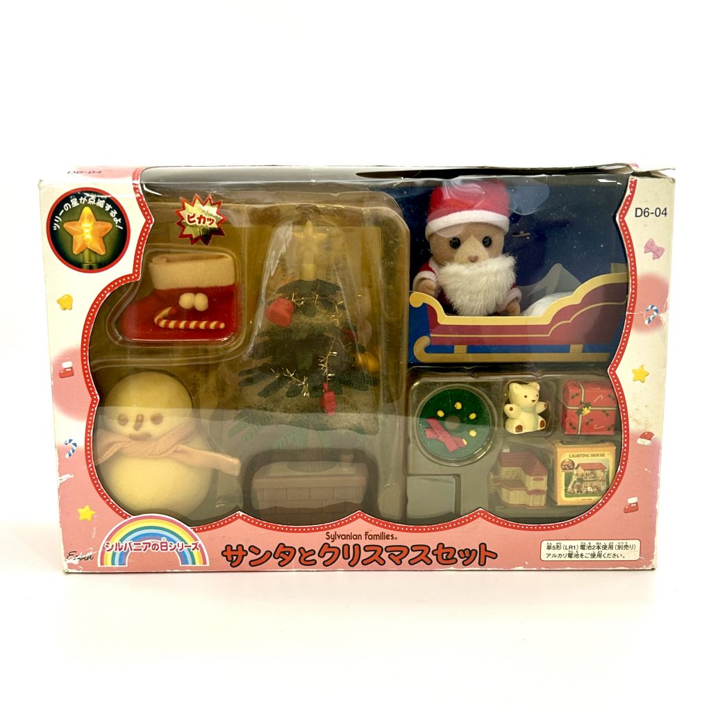[used] Santa Christmas Set D6-04 Sylvanian Families Calico Critters