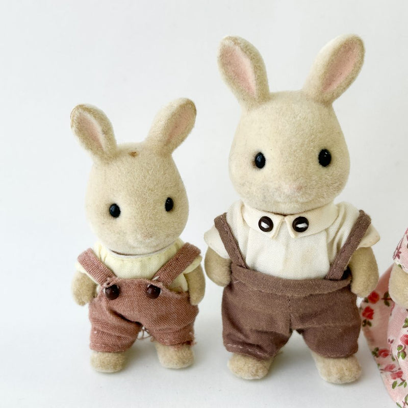 [Used] MILK RABBIT FAMILY Epoch Japan Sylvanian Families