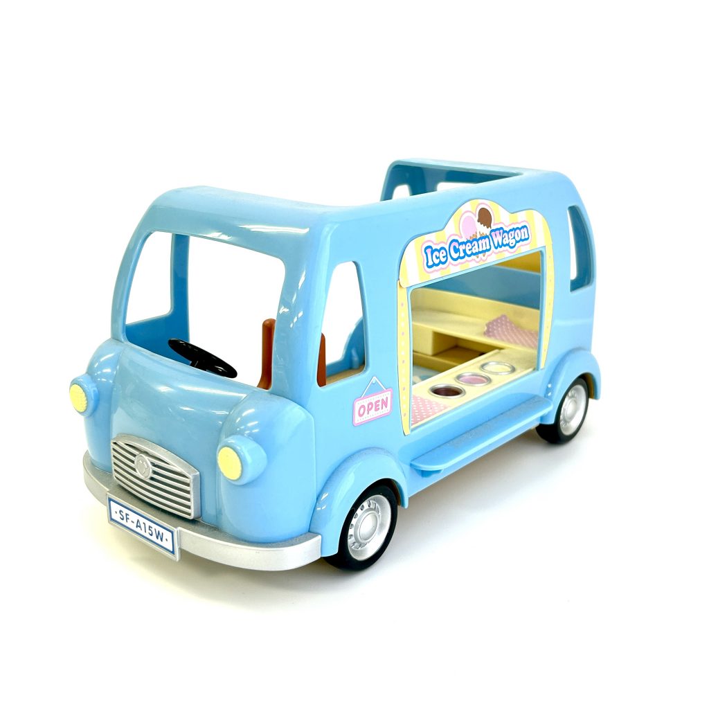 [used] Ice Cream Wagon Gift Set 2011 11-A-T Sylvanian Families Calico Critters