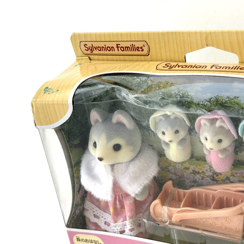[Used] HUSKY DOG FAMILY FS-41 Japan Sylvanian Families