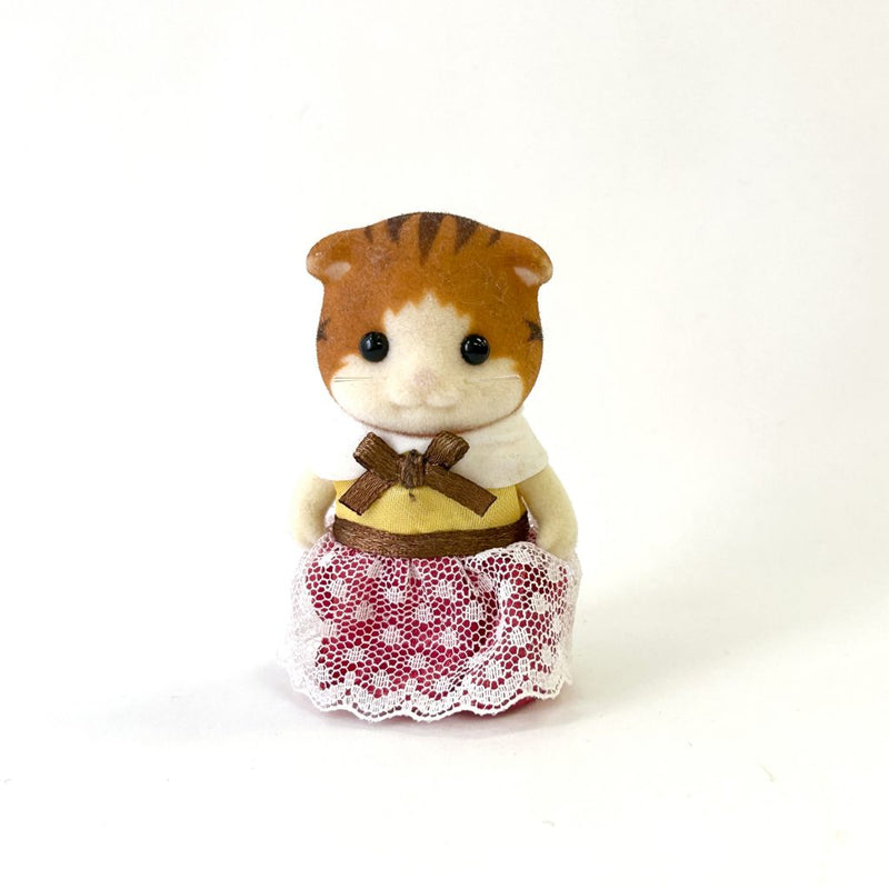 [Used] MAPLE CAT GIRL NI-100 Epoch Japan Sylvanian Families