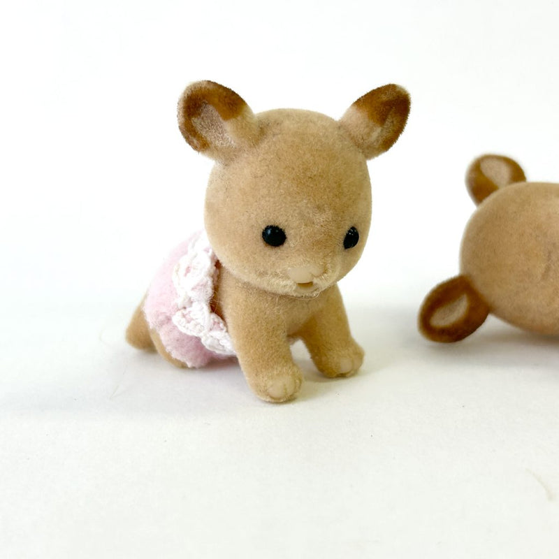 [Used] SLEEPING DEER TWINS Epoch Japan Sylvanian Families