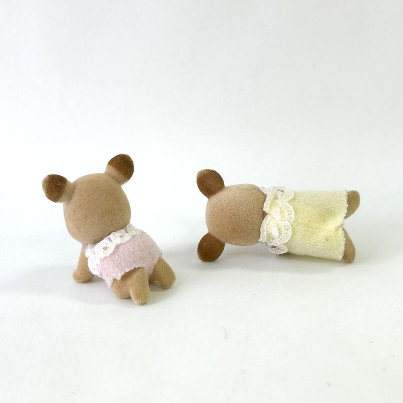 [Used] SLEEPING DEER TWINS Epoch Japan Sylvanian Families