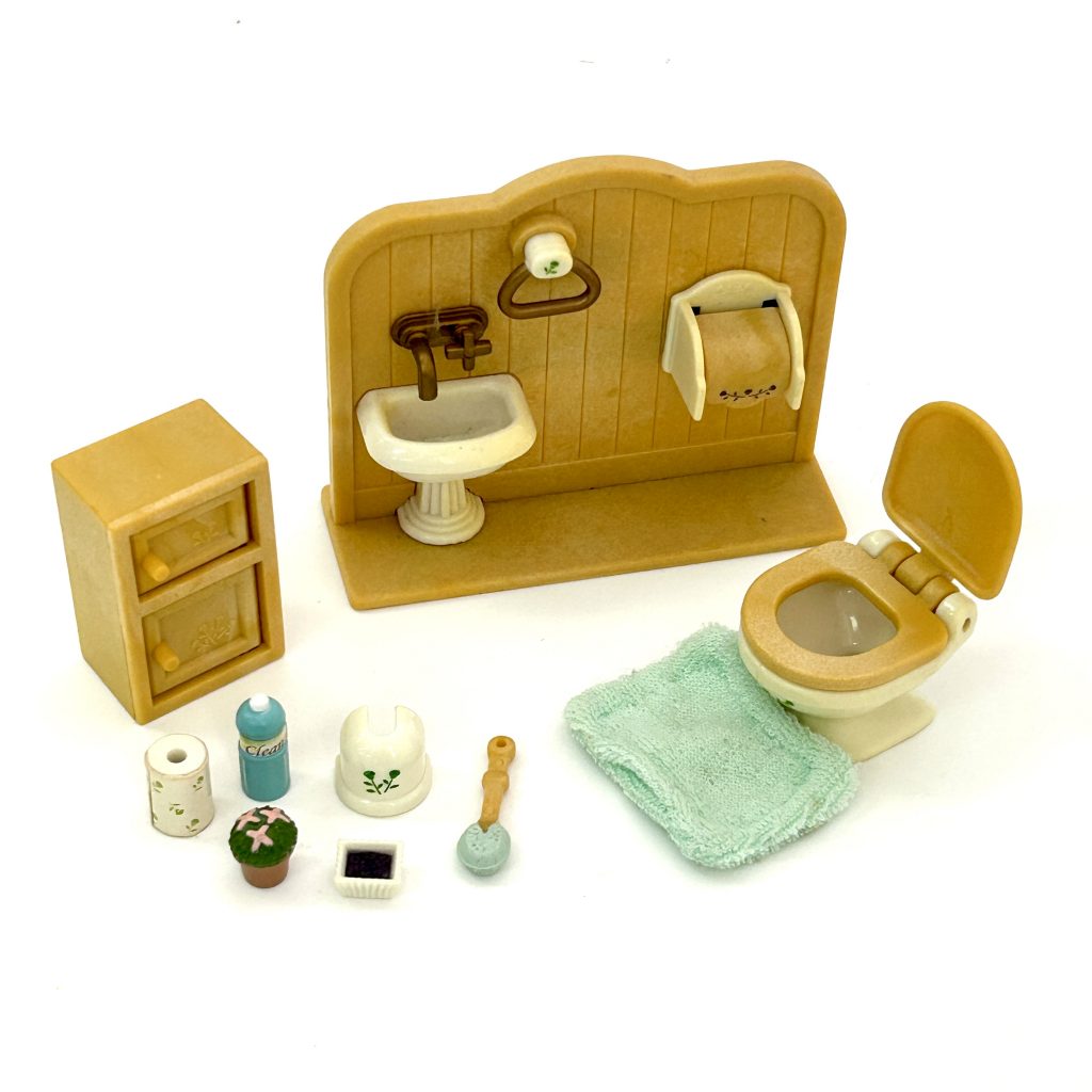 [used] Toilet Set KA-606 Sylvanian Families Calico Critters