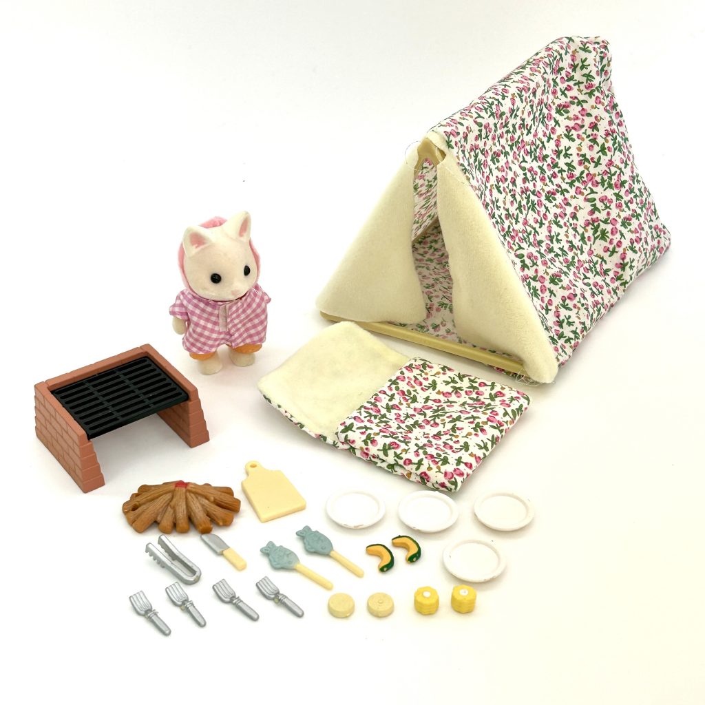 [used] Overnight Camping Set Sylvanian Families Calico Critters
