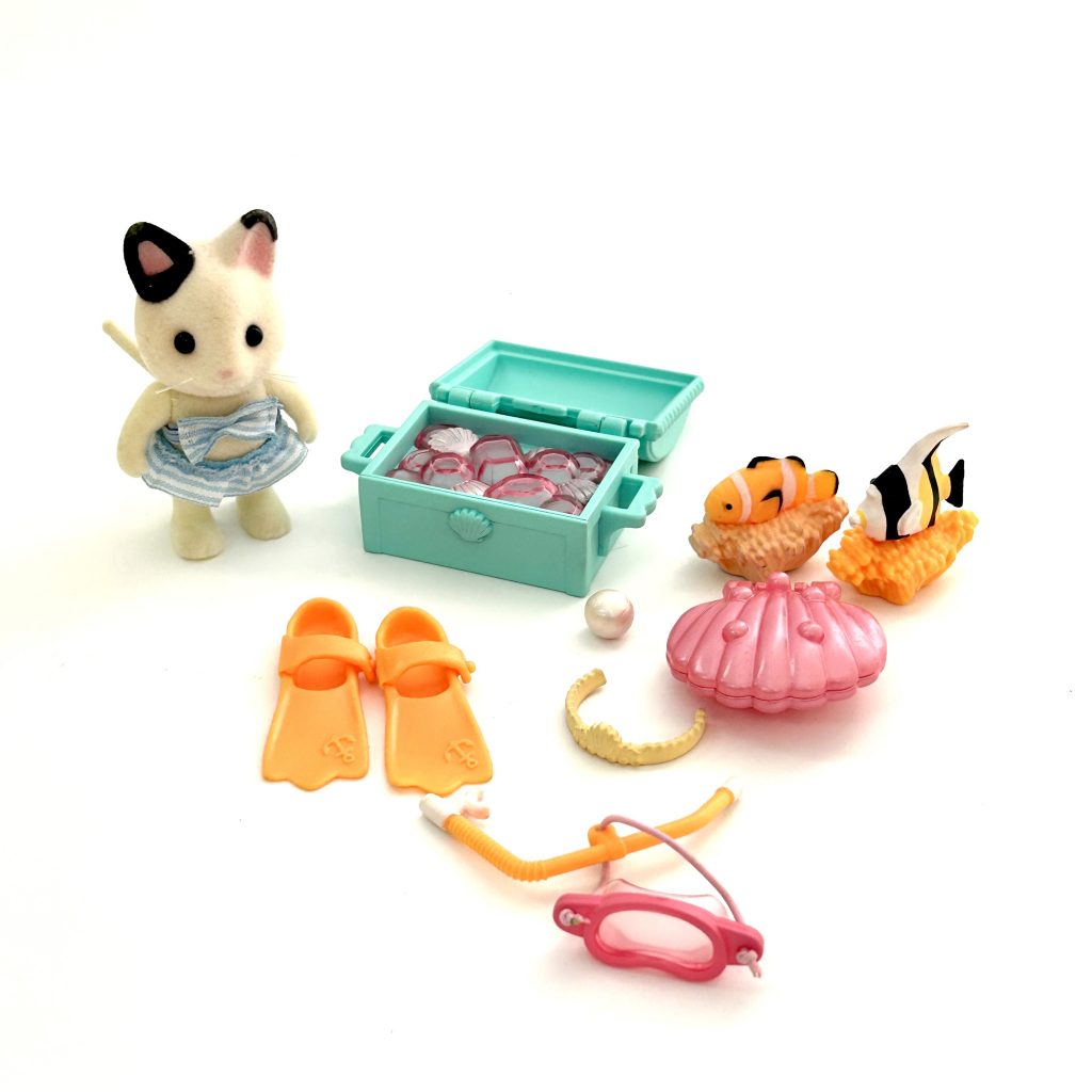 [used] Treasure Hunting Set M-04 Sylvanian Families Calico Critters