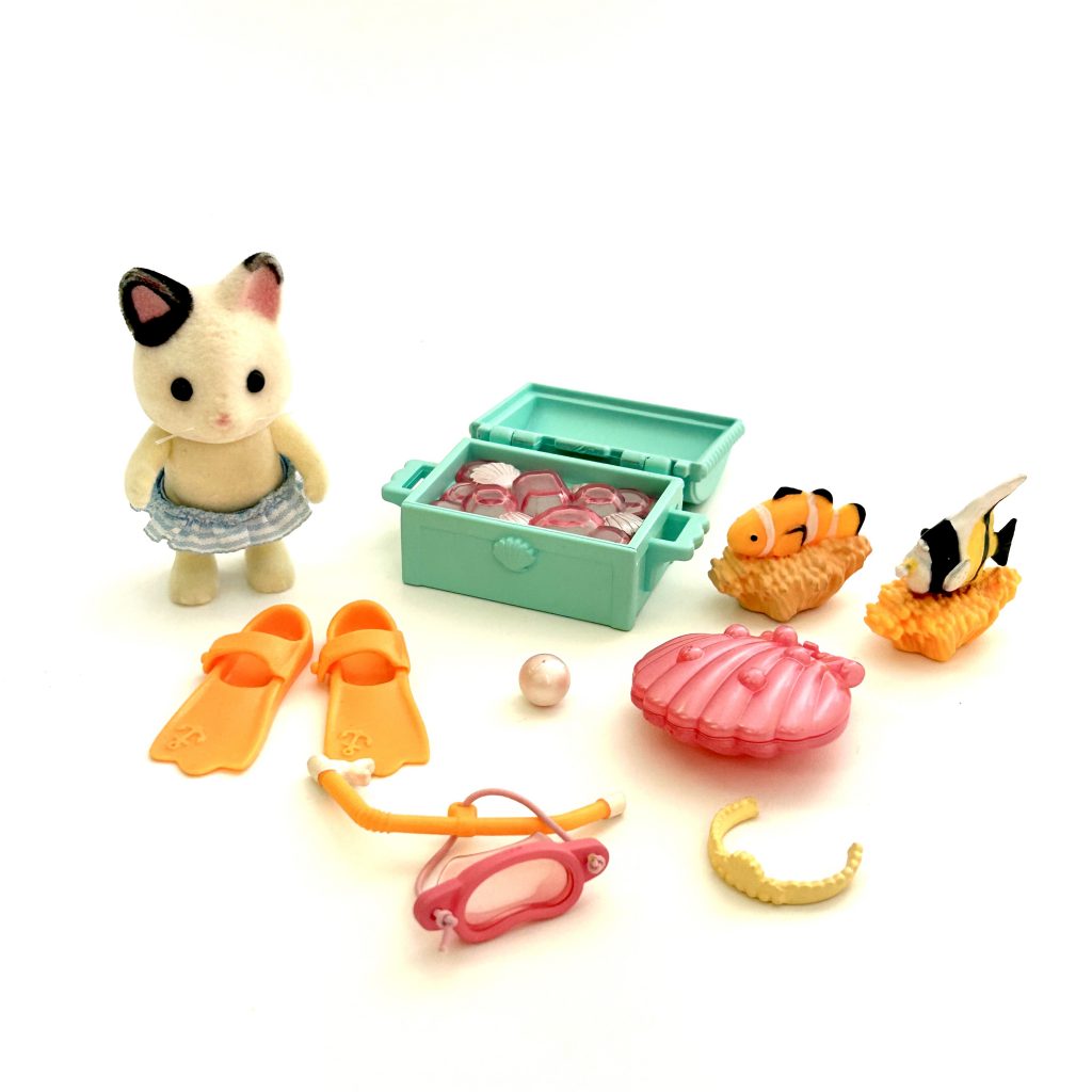 [used] Treasure Hunting Set M-04 Sylvanian Families Calico Critters