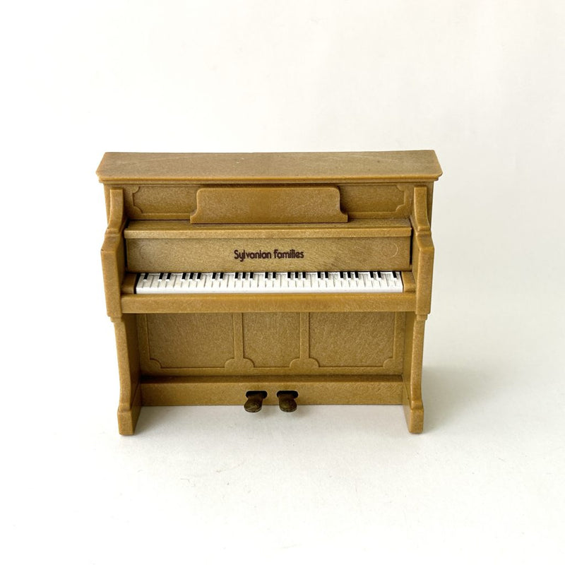 [Used] BROWN UPRIGHT PIANO Epoch Japan Sylvanian Families