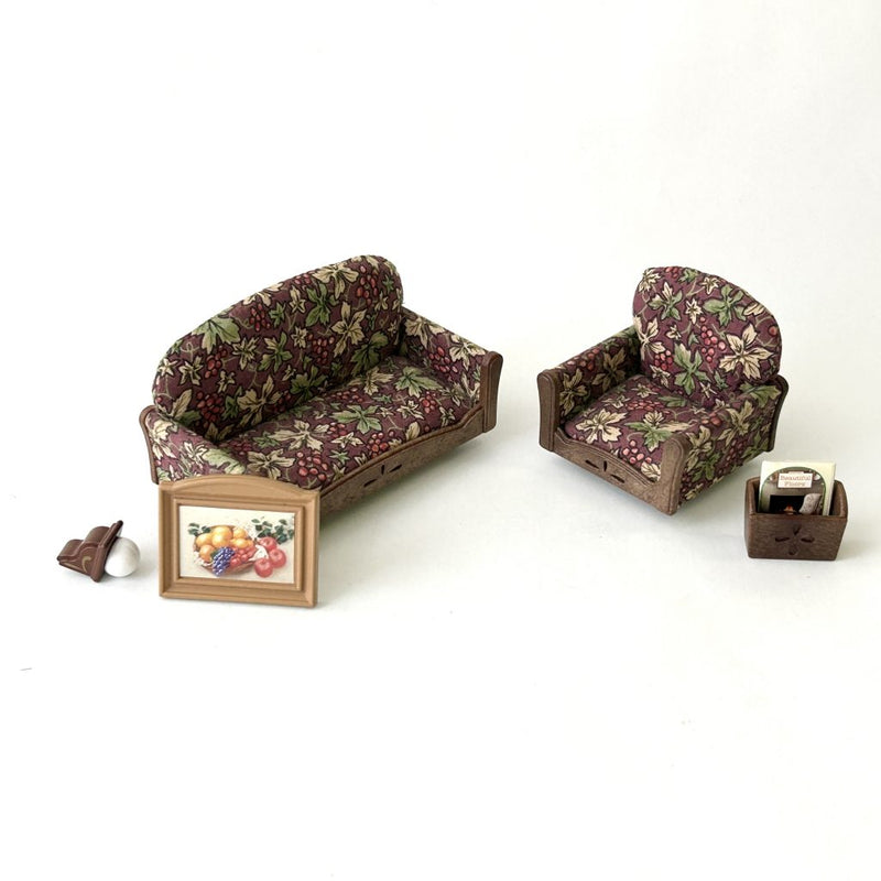 [Used] SOFA SET Epoch Japan Sylvanian Families