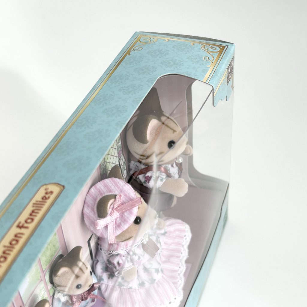 [used] Striped Cat Family Elegant Set 2025 Sylvanian Families Calico Critters