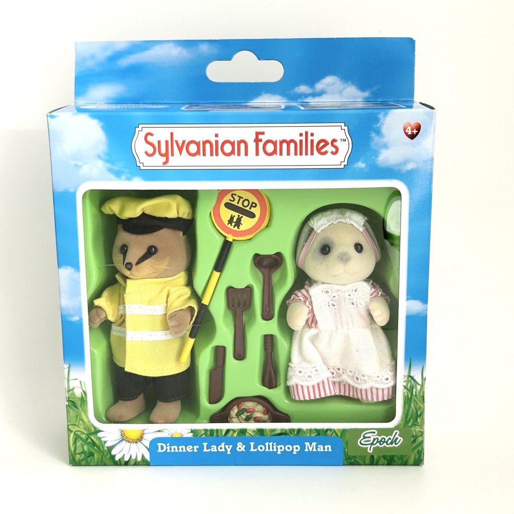 Dinner Lady Lollipop Man 4418 Sylvanian Families Calico Critters