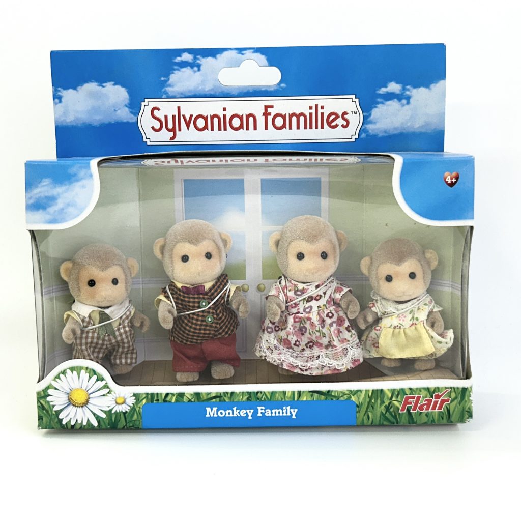 [used] Monkey Family Flair 4434F Sylvanian Families Calico Critters