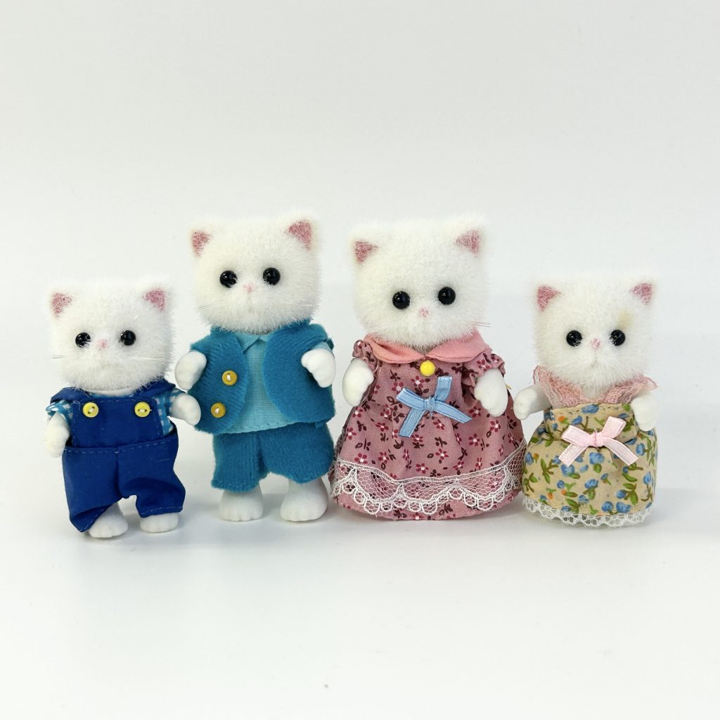 [used] Persian Cat Family 3137 Sylvanian Families Calico Critters