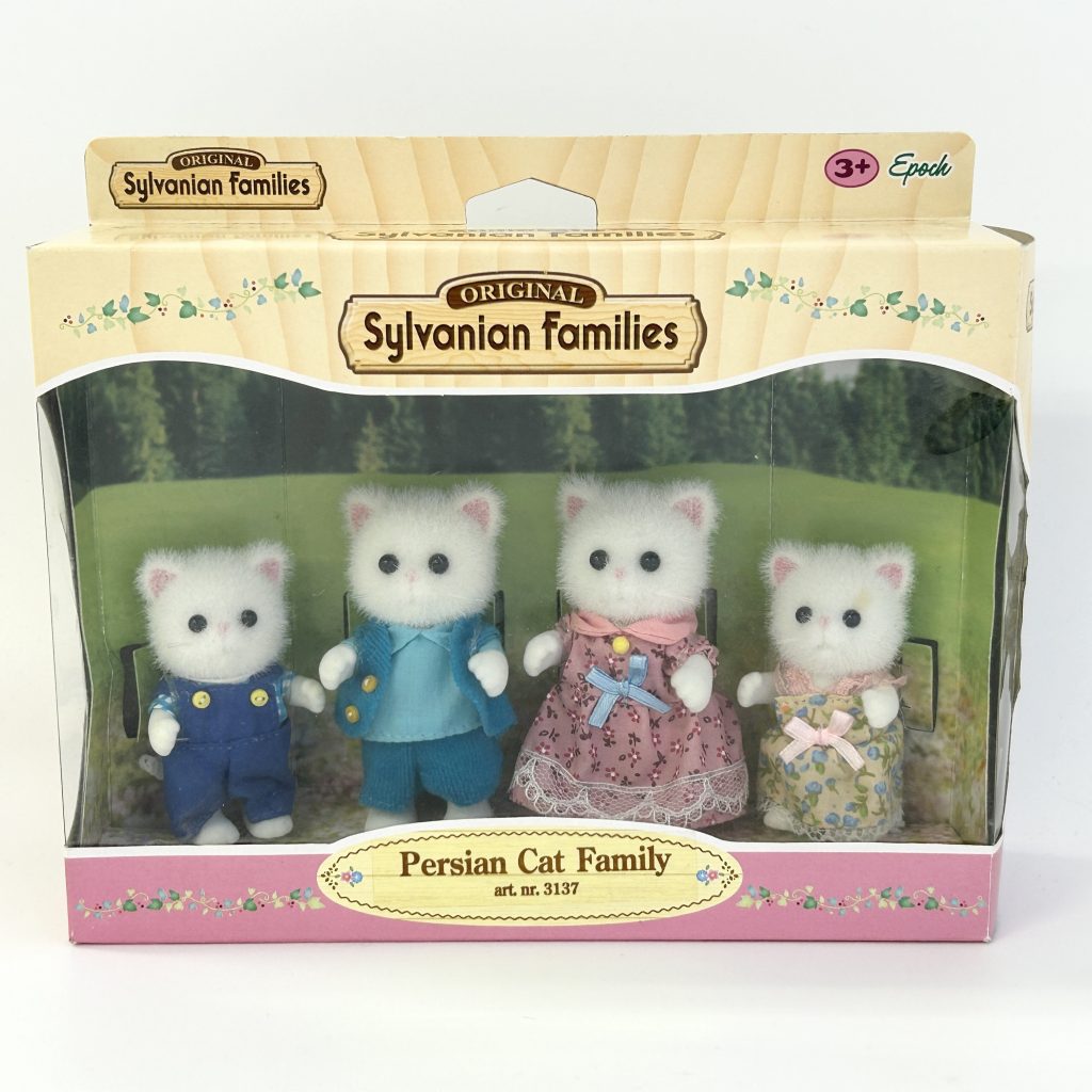 [used] Persian Cat Family 3137 Sylvanian Families Calico Critters