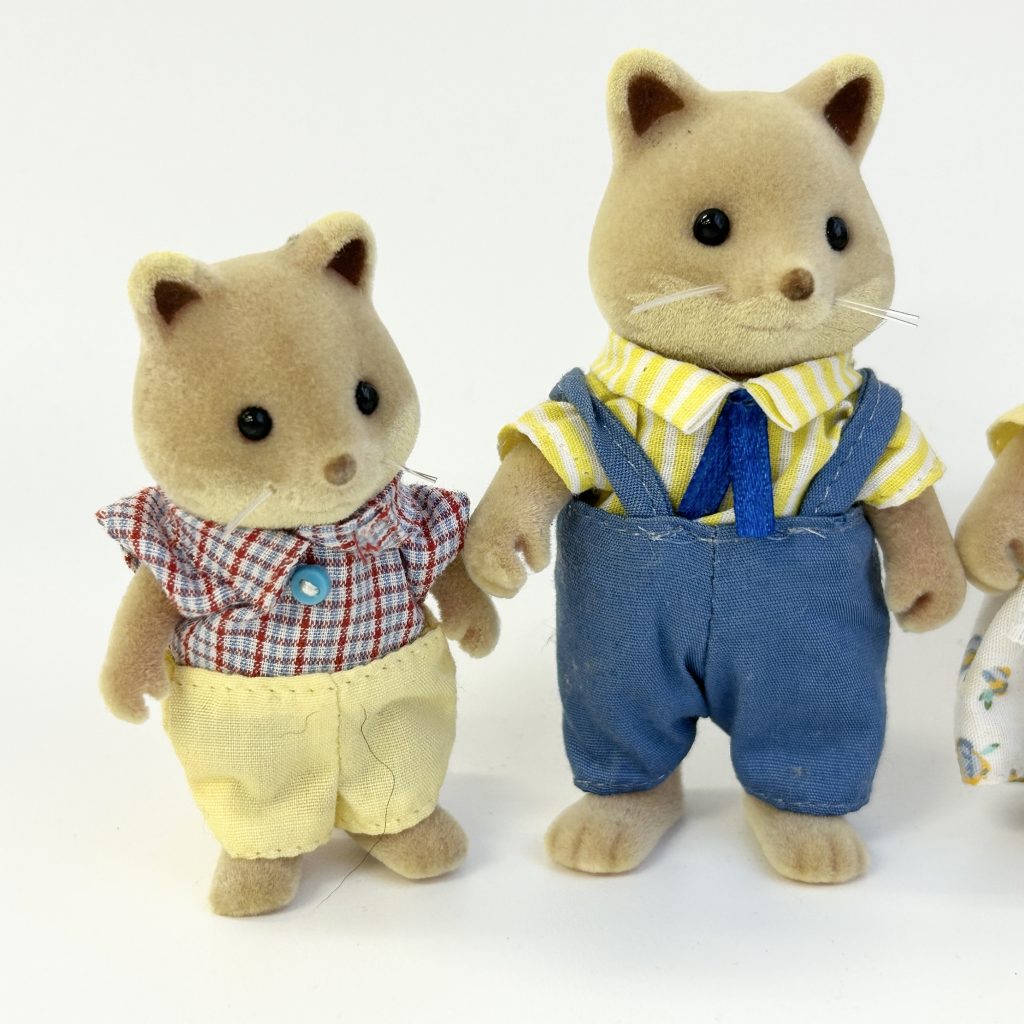 [used] Honey Fox Family Sylvanian Families Calico Critters