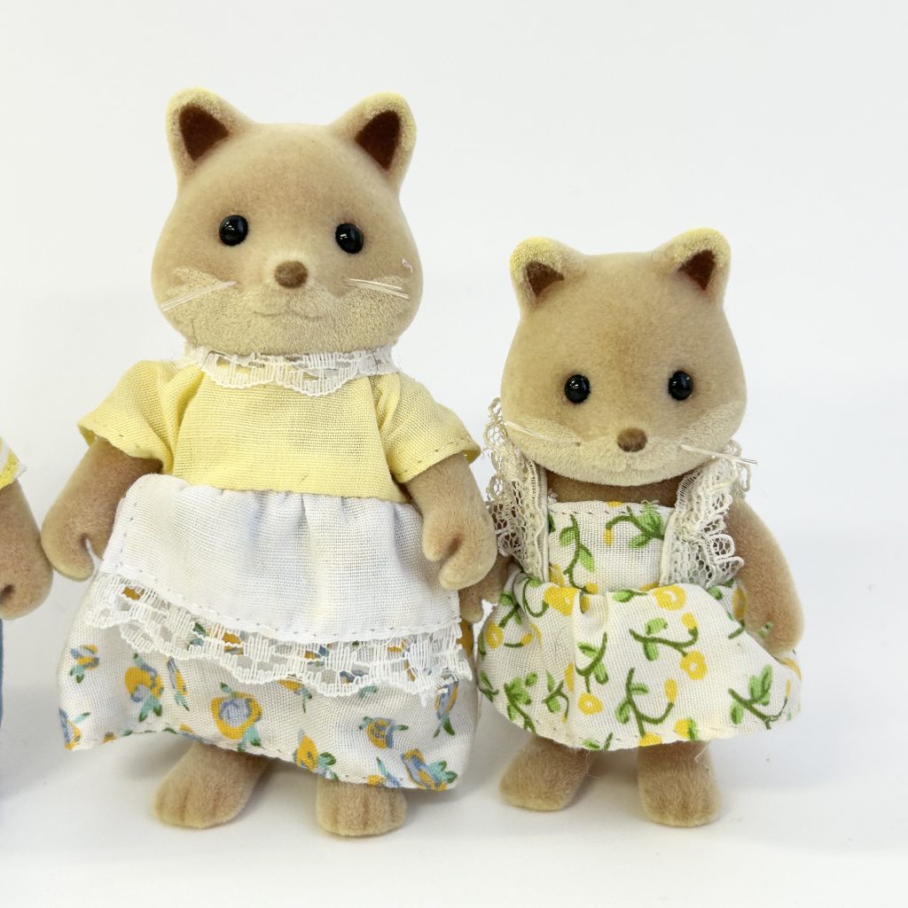 [used] Honey Fox Family Sylvanian Families Calico Critters