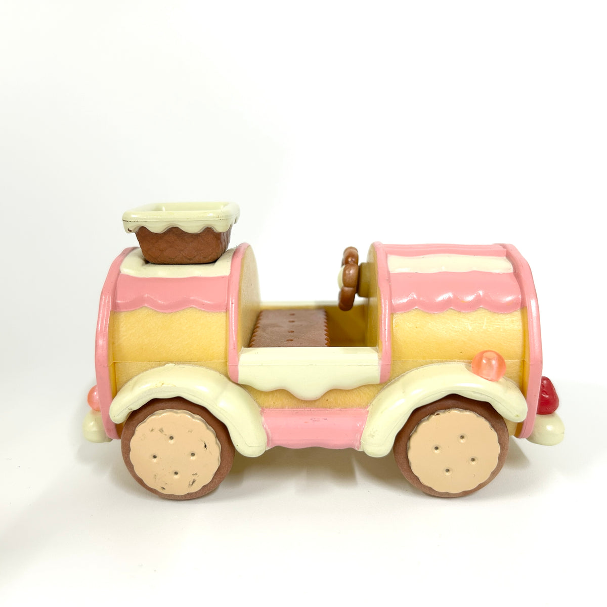 [used] Vintage Misty Forest Cake Car 1997 F-09 Sylvanian Families Calico Critters