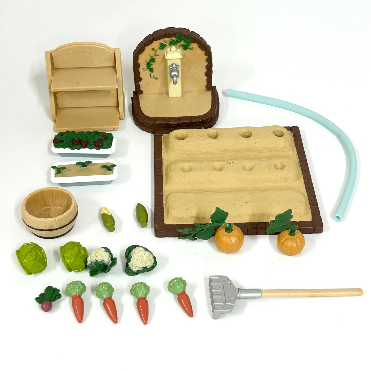 [used] Vegetable Gardening Set KA-616 Sylvanian Families Calico Critters